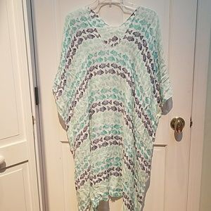 Adorable fish shawl/cover-up